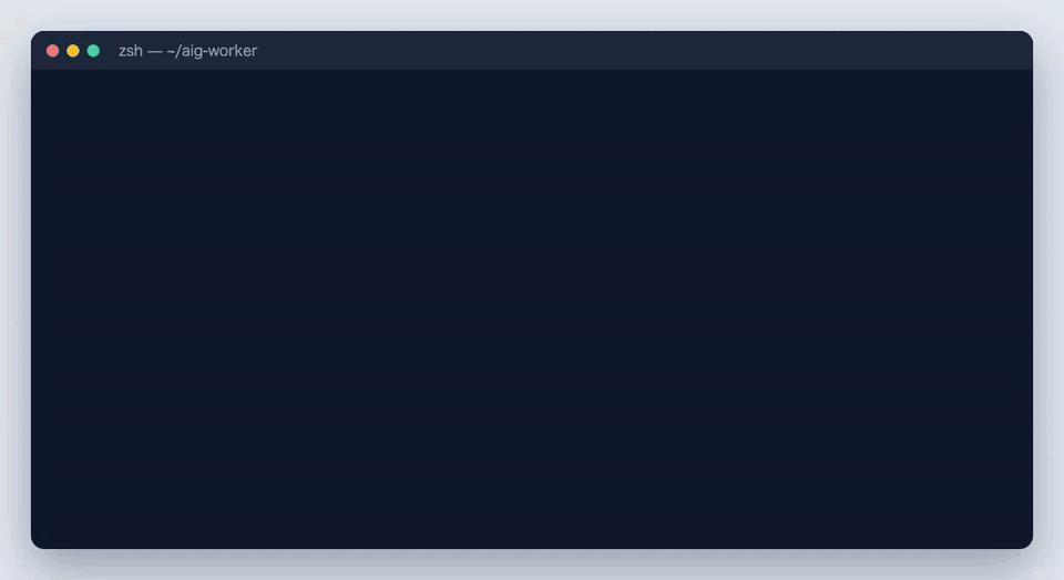 wrangler types で Env 型を生成し、tsc --noEmit と wrangler deploy --dry-run が通るまでのターミナル
